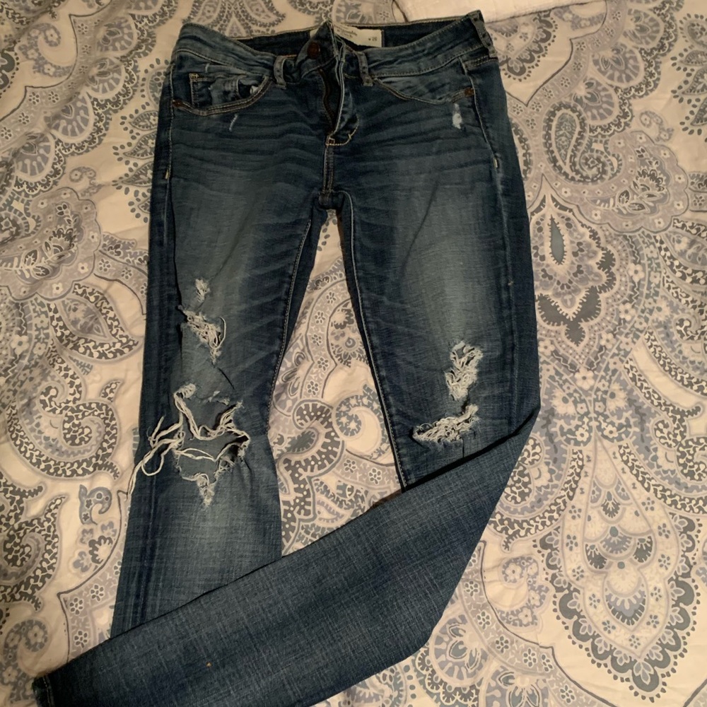 Low Rise Skinny Jeans
